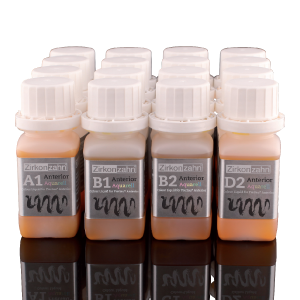 Set Colour Liquid Prettau® Anterior, 16 x 50ml, A1-D4