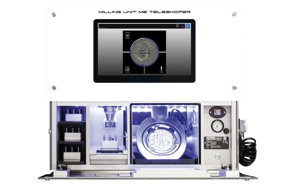 Freesmachine M2 Teleskoper milling unit