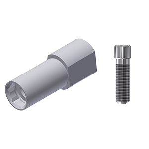 ZZ BASE S&M-O-WSM 3.3 (White Scanmarker & Screw)