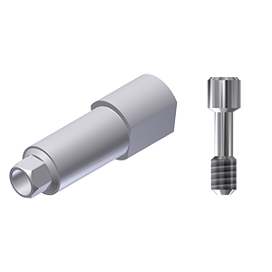 ZZ BASE MIS-WSM Narrow platform (White Scanmarker & Screw)