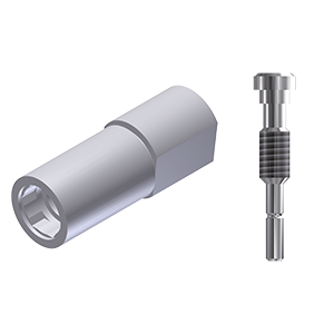 ZZ BASE BH-EX-WSM 3.5 (White Scanmarker & Screw)