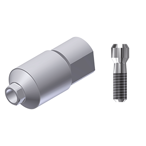 ZZ BEGO-SEM-WSM 5.50 (White Scanmarker & Screw)