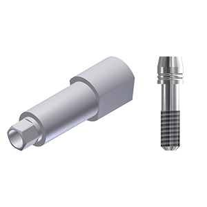 ZZ BASE ID-LEG-WSM-WHITE 3.0 (White Scanmarker & Screw)