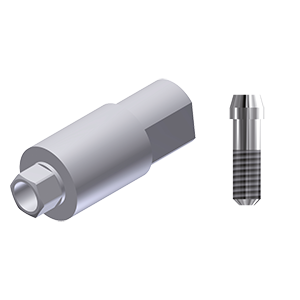 ZZ BASE ID-LEG-WSM-WHITE 4.5 (White Scanmarker & Screw)