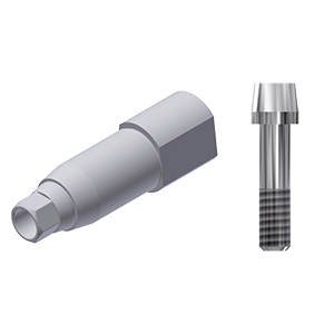 ZZ BASE SI-DC-WSM 3.5/4.0 (White Scanmarker & Screw)