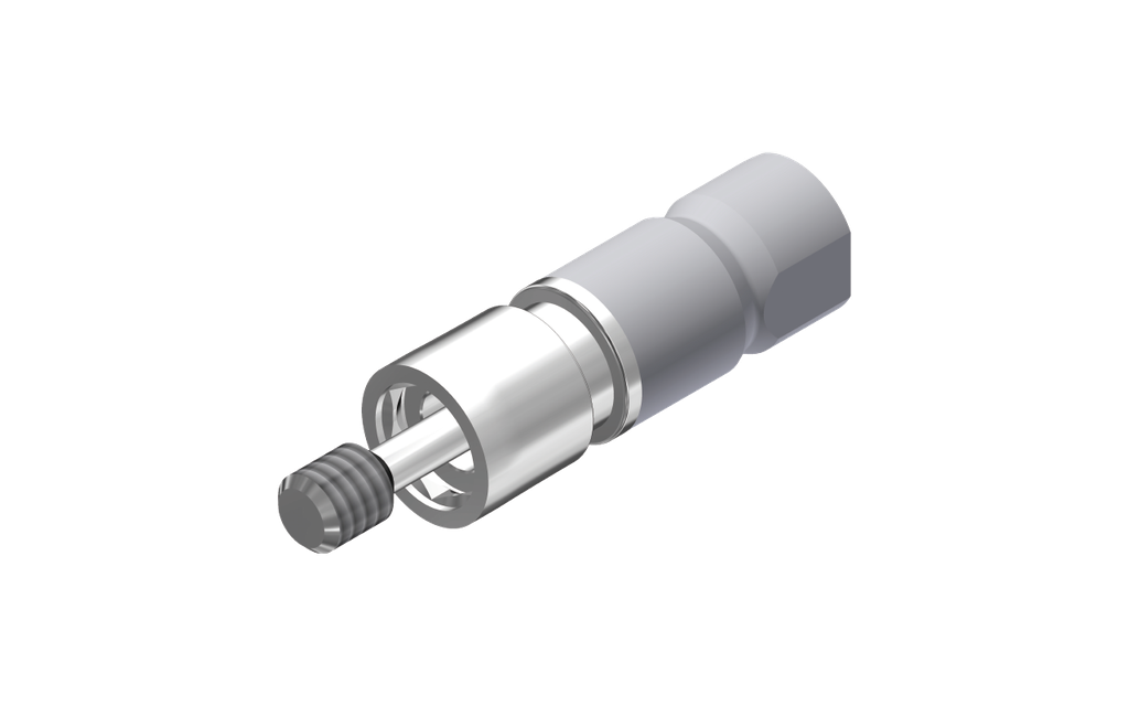 ZZ BASE NB-B-WMSM L12 4.1 (White Metal Scanmarker & Screw)