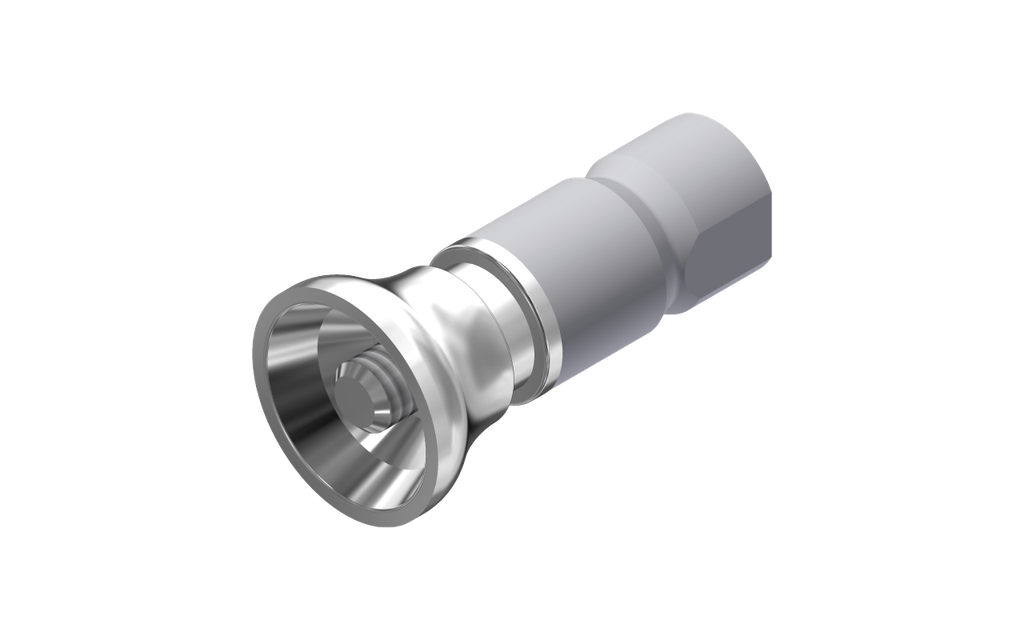 ZZ BASE NB-MUA-WMSM-L12 WP (White Metal Scanmarker & Screw)