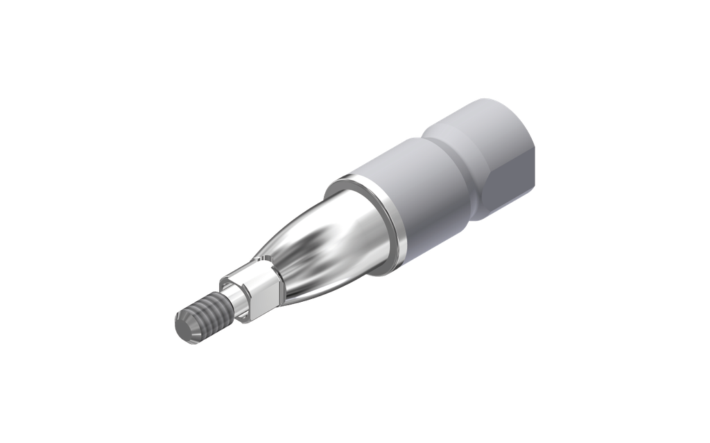 ZZ BASE ST-BL-WMSM-L12 SC (White Metal Scanmarker & Screw)