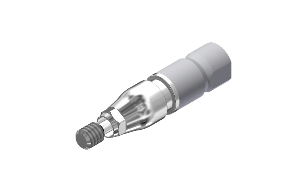 ZZ BASE ME-AO-WMSM-L12 S (White Metal Scanmarker & Screw)