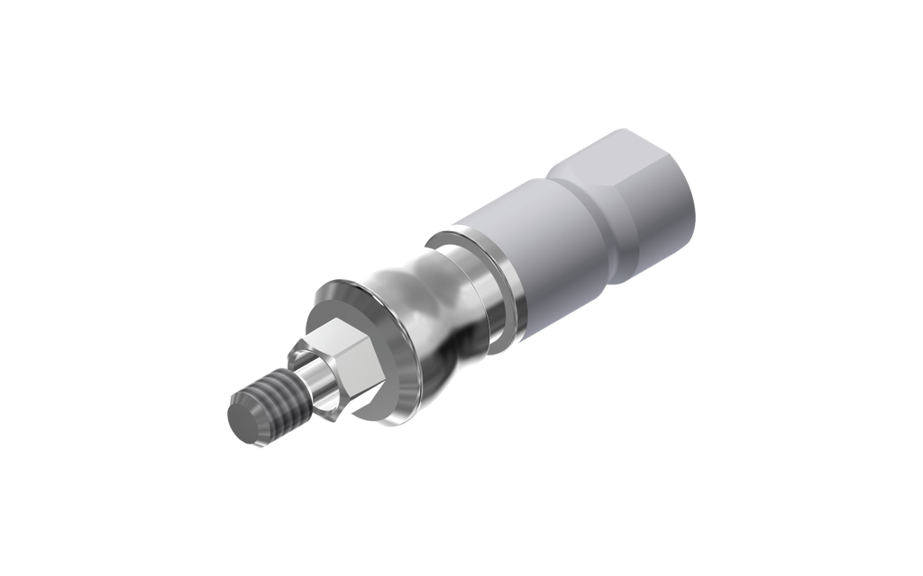 ZZ BASE Z-SV-WMSM 4.5 L12 (White Metal Scanmarker & Screw)