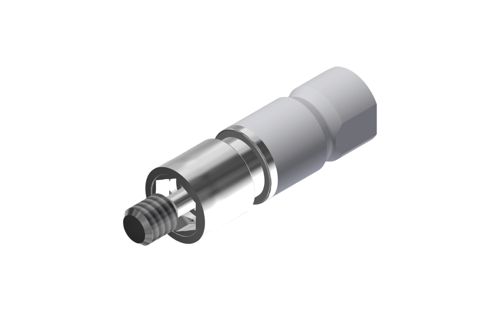 ZZ BASE SI-EH-WMSM 4.0 (White Metal Scanmarker and screw)