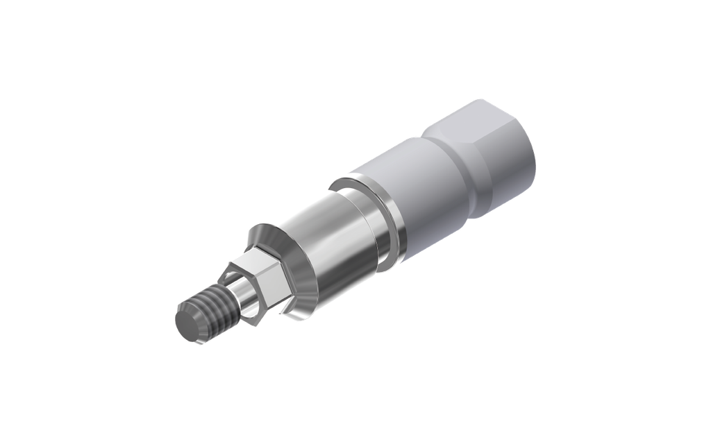 ZZ BASE AB-SP-WMSM-L12 3.75 (White Metal Scanmarker & Screw)