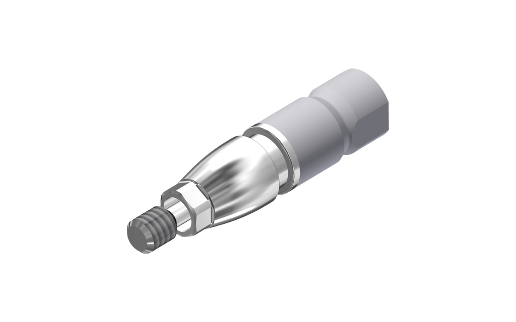 ZZ BASE NB-AC-WMSM-L12 RP (White Metal Scanmarker & Screw)