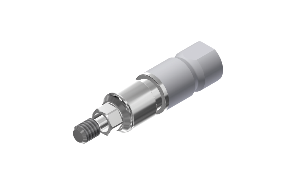 ZZ BASE BH-INT-WMSM-L12 3.5 (White Metal Scanmarker & Screw)