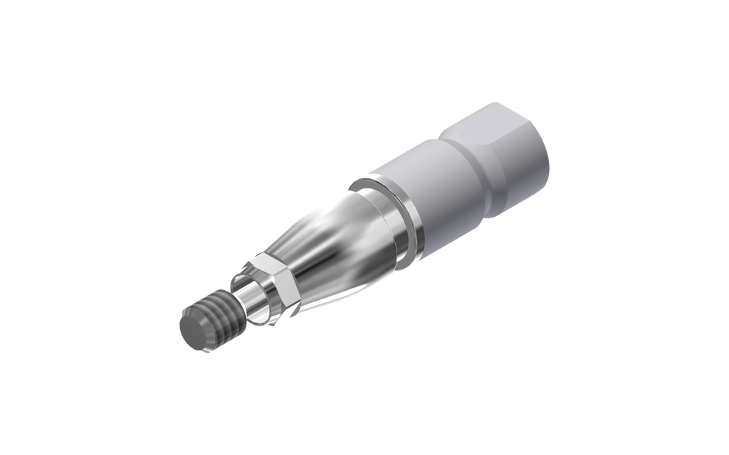 ZZ BASE D-I-WMSM 4.3-L12 (White Metal Scanmarker & Screw)