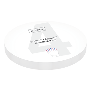 Prettau® 4 Zirkon Anterior 98H10 met rand