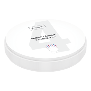 Prettau® 4 Zirkon Anterior 98H18 met rand