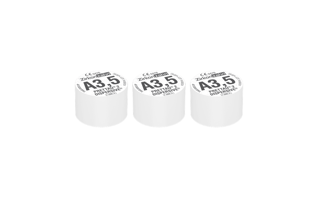 PRETTAU® 2 Dispersive® A3,5 1H16 (3 stuks)