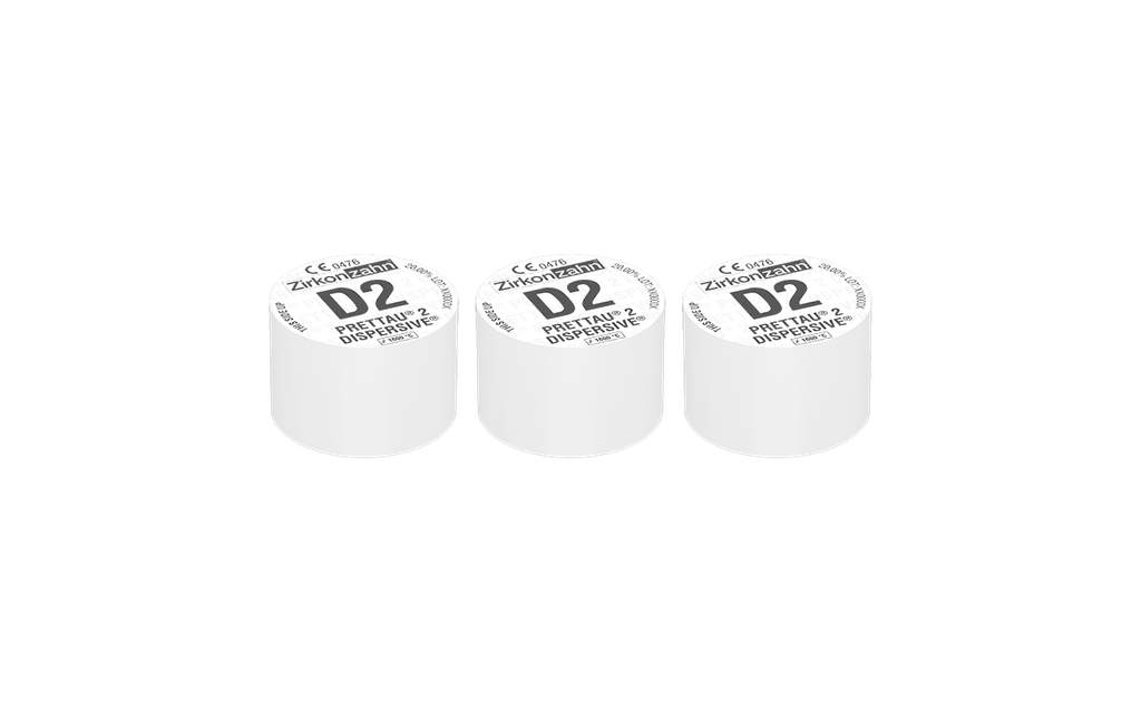 PRETTAU® 2 Dispersive® D2 1H16 (3 stuks)