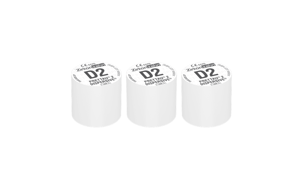 PRETTAU® 2 Dispersive® D2 1H22 (3 stuks)