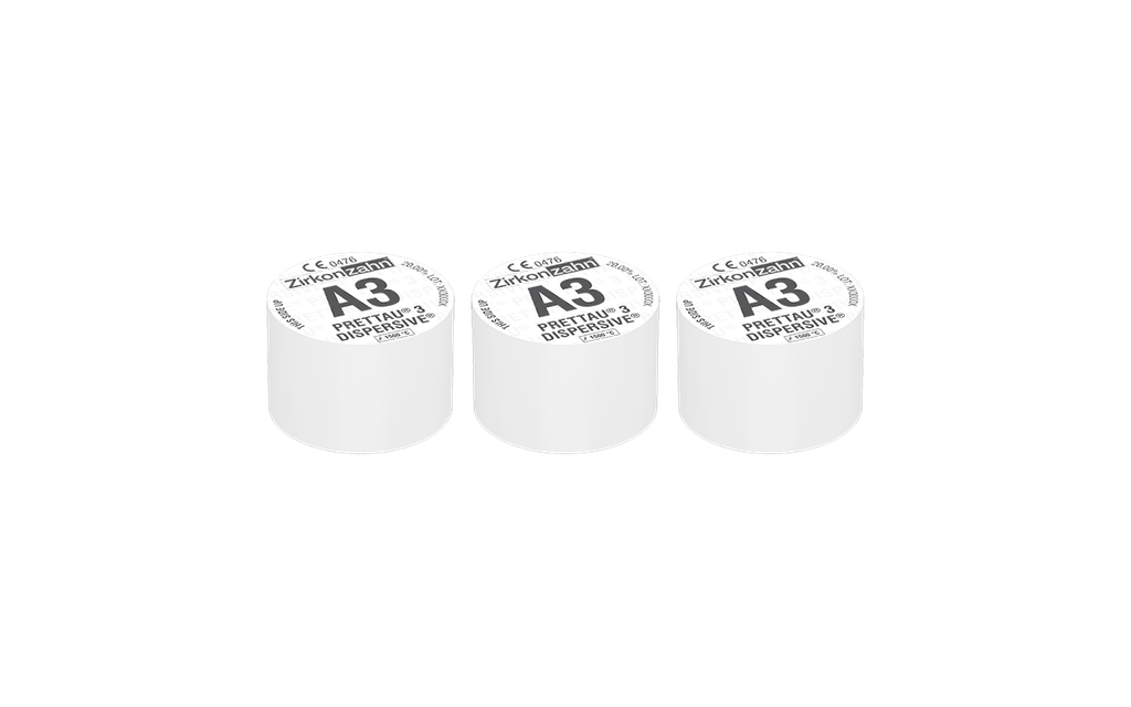 PRETTAU® 3 Dispersive® A3 1H16 (3 stuks)