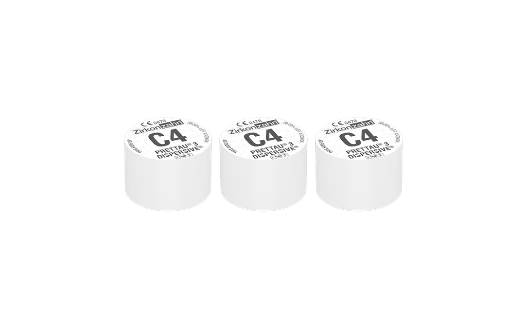 PRETTAU® 3 Dispersive® C4 1H16 (3 stuks)