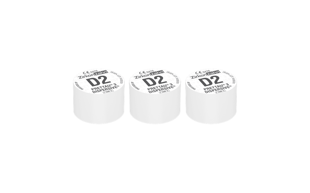 PRETTAU® 3 Dispersive® D2 1H16 (3 stuks)