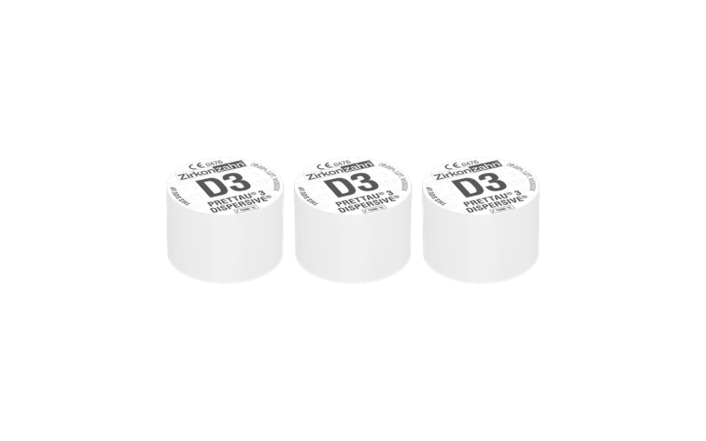 PRETTAU® 3 Dispersive® D3 1H16 (3 stuks)
