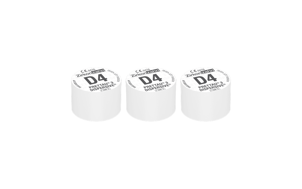 PRETTAU® 3 Dispersive® D4 1H16 (3 stuks)