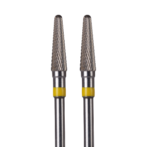 Tungsten-Carbide boor 004 - ronde kop konisch á 2st.