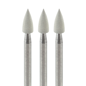 Zirconia polisher flame grey, 3.3mm/7mm/2.35mm, a 3st.