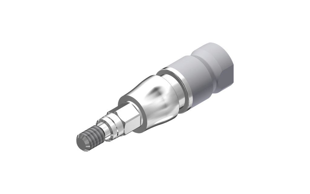 ZZ BASE B-C WMSM-L10 3.4 (White Metal Scanmarker & Screw)