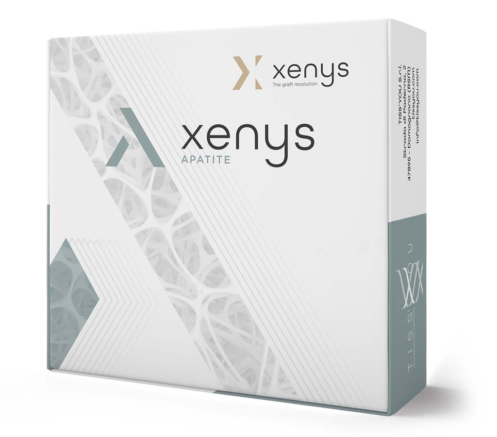 Xenys Apatite cancellous granules (0,5-1 mm) 1,0 cc, 6 st