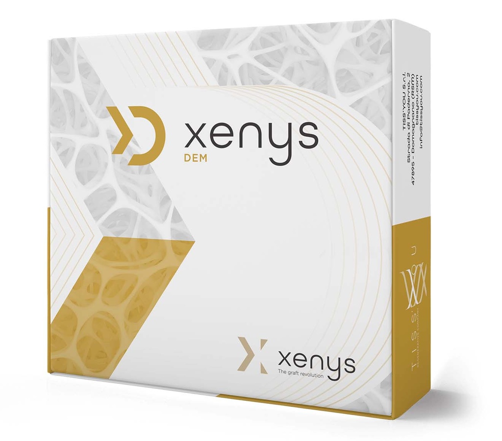Xenys Dem cortical membrane 25 x 25 x 0.3-0.5 mm, 1 st