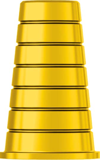 Tibase non engaging H 7,5 conical abutment Plus (1.2 hex screw)