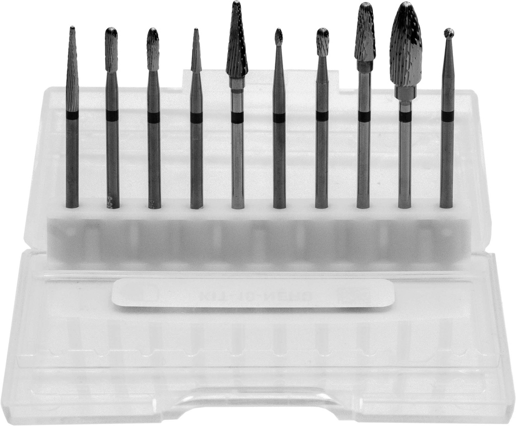 Laboratory finishing kit (aggressive cut)