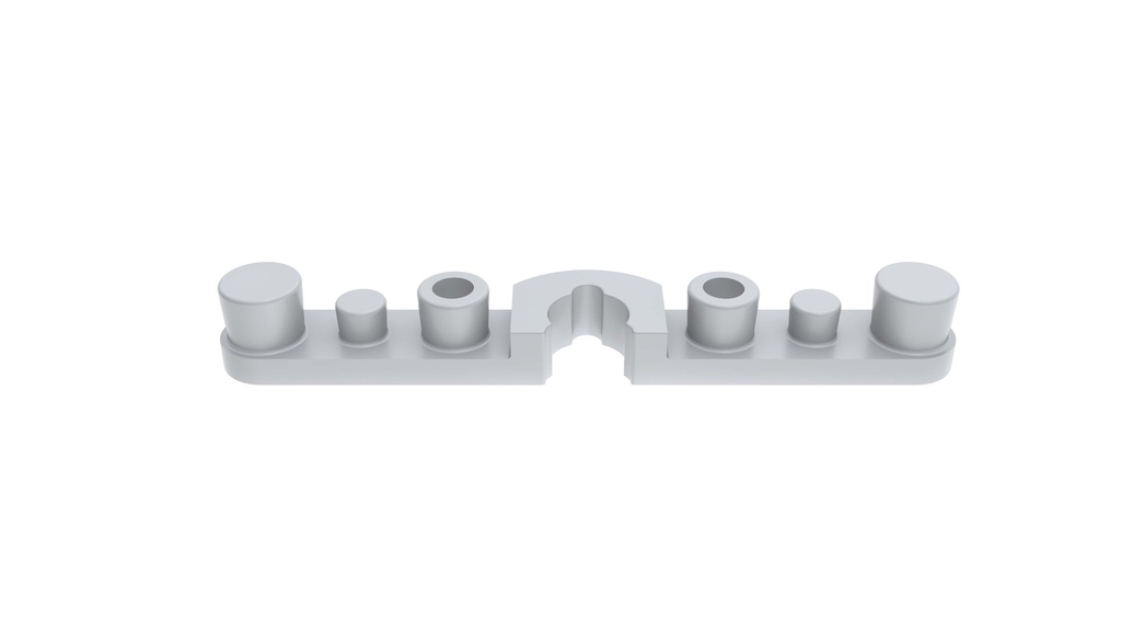 MedentiWINGS 0° Straight Bilateral Short D 4.5