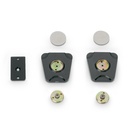 Splitex magneetplaten > Carbon á 2st.