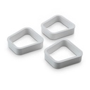 Rubbers voor splitex-ingipsmal, set van 3 stuks