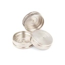 Gedraaide huls (zonder magneet), uit magn. RVS, 20st.