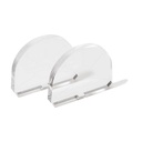 Divario® Positioneringsplaat transparant, klein á 2st