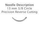 Cytoplast PTFE Suture, USP 5-0, 13 mm 3/8 Premium RC, 70cm