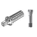 ZZ BASE ST-BL-PCTBH-K85 NC 3.3 (Parallel Ti-Base Hex & Scr)