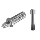 ZZ BASE B-C-PCTBH-K85 3.4 (Parallel Ti-Base Hexed & Screw)