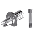 ZZ BASE B-C PCTBH 5.0 Parallel Ti-Base Hex & Screw)