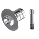 ZZ BASE B-C PCTBH 6.0 Parallel Ti-Base Hex & Screw)