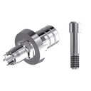 ZZ BASE B-C PCTBH 5.0 L10 Parallel Ti-Base Hex & Screw)