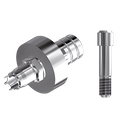 ZZ BASE B-C PCTBH 6.0 L20 Parallel Ti-Base Hex & Screw)