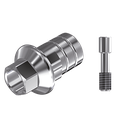 ZZ BASE Z-TS 3.5 (Parallel Cem. Ti-Base Hex & Screw)