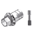 ZZ BASE Z-TS-PCTBH-L10 3.5 (Parallel Ti-Base Hex & Scr)